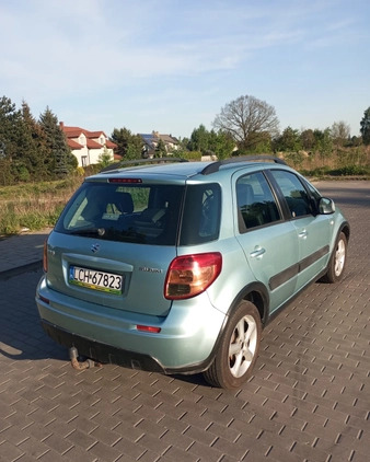 Suzuki SX4 cena 12500 przebieg: 272611, rok produkcji 2006 z Łódź małe 121
